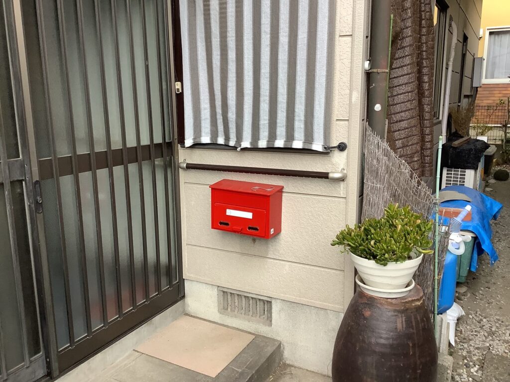 玄関の施工後
