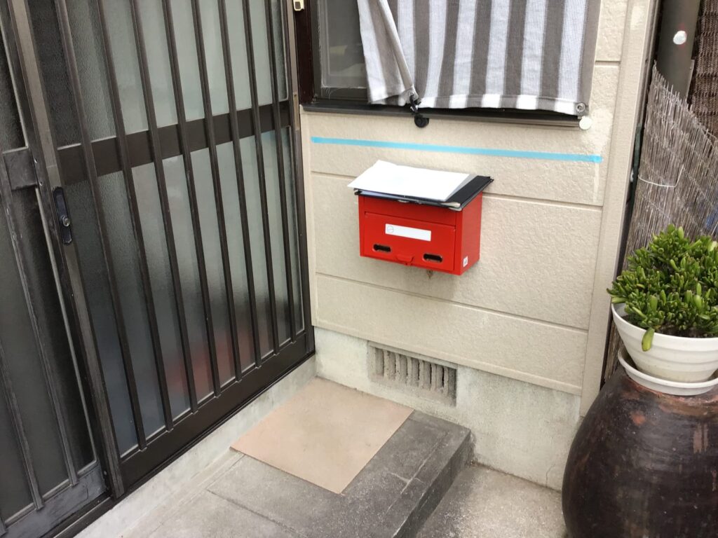 玄関の施工前