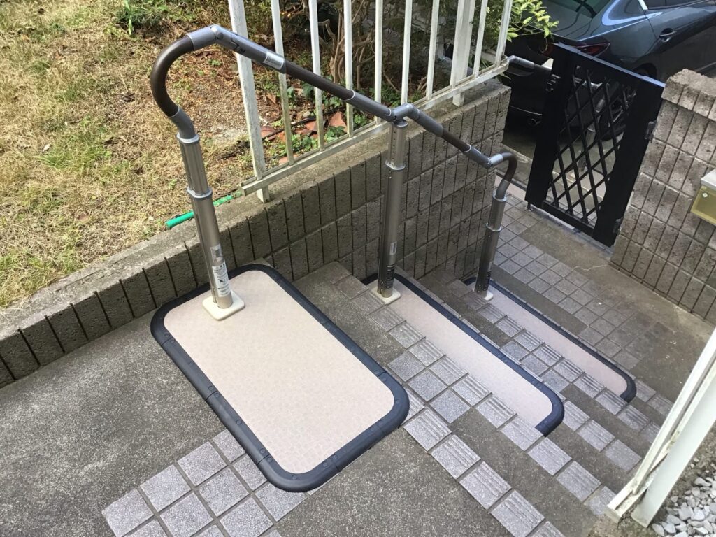 屋外の施工後