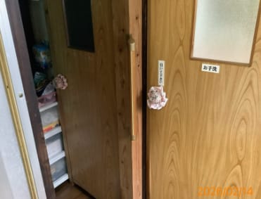 廊下の施工後