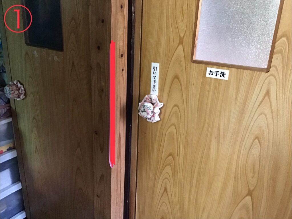 廊下の施工前