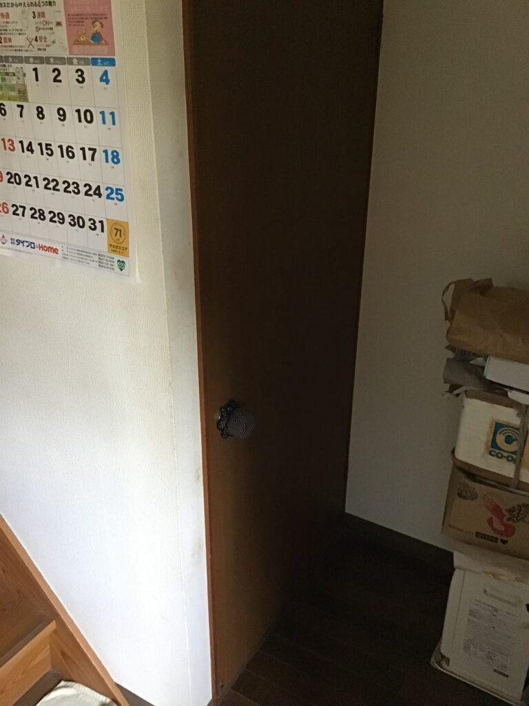 廊下の施工前