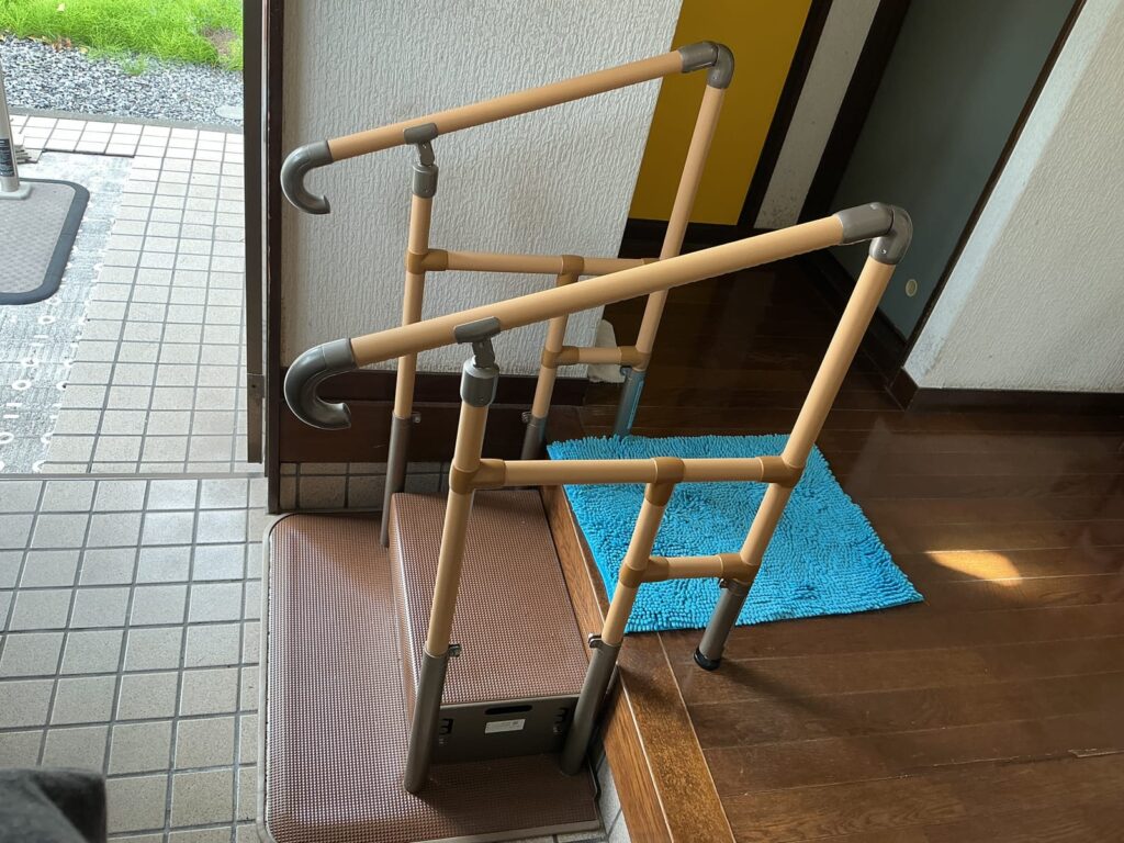 玄関の施工後