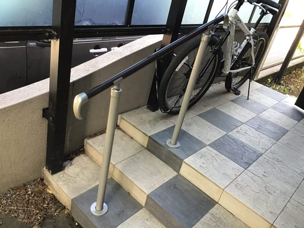 屋外の施工後