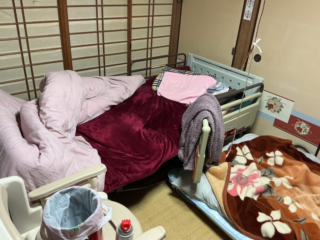 寝室の施工後