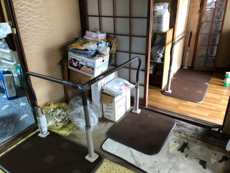 廊下の施工後