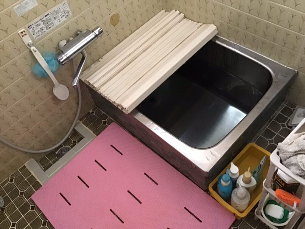 浴室の施工前