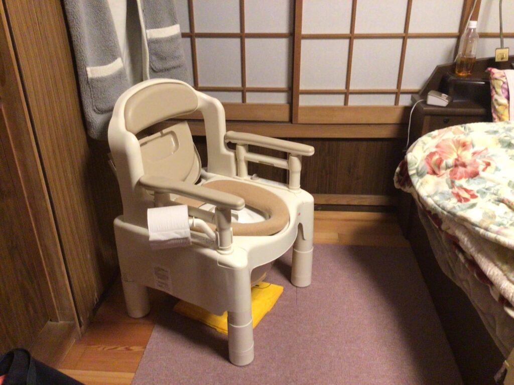 寝室の施工後
