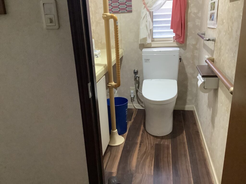 トイレの施工後