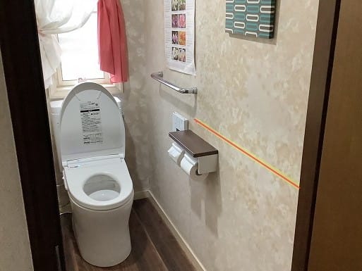 トイレの施工前