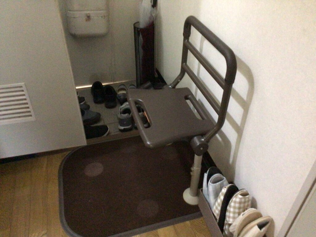 玄関の施工後