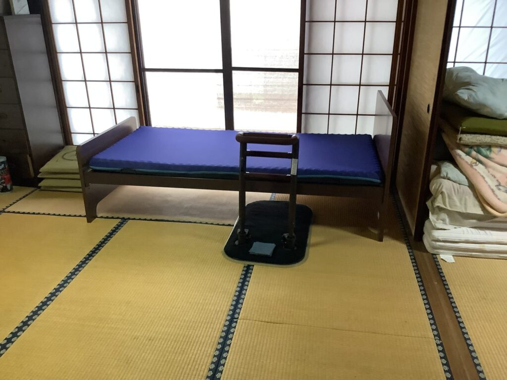 寝室の施工後